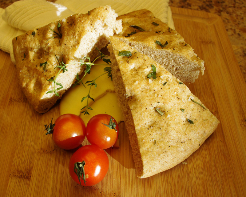 Kartoffelbrot / Foccacia