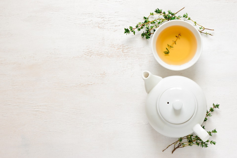 Peach Tea Cup