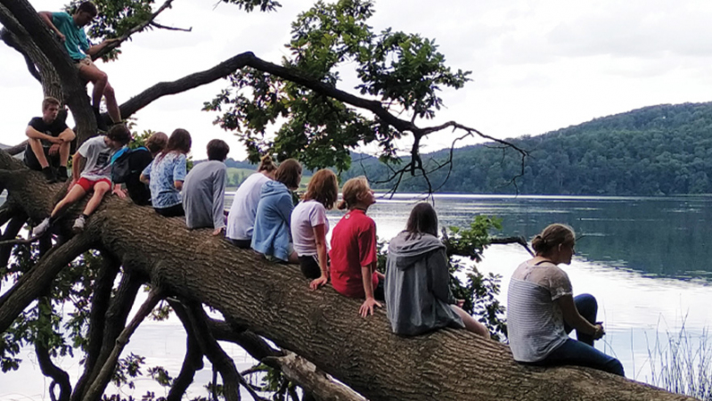 Strand & Abenteuer - das Sommercamp am Vulkansee
